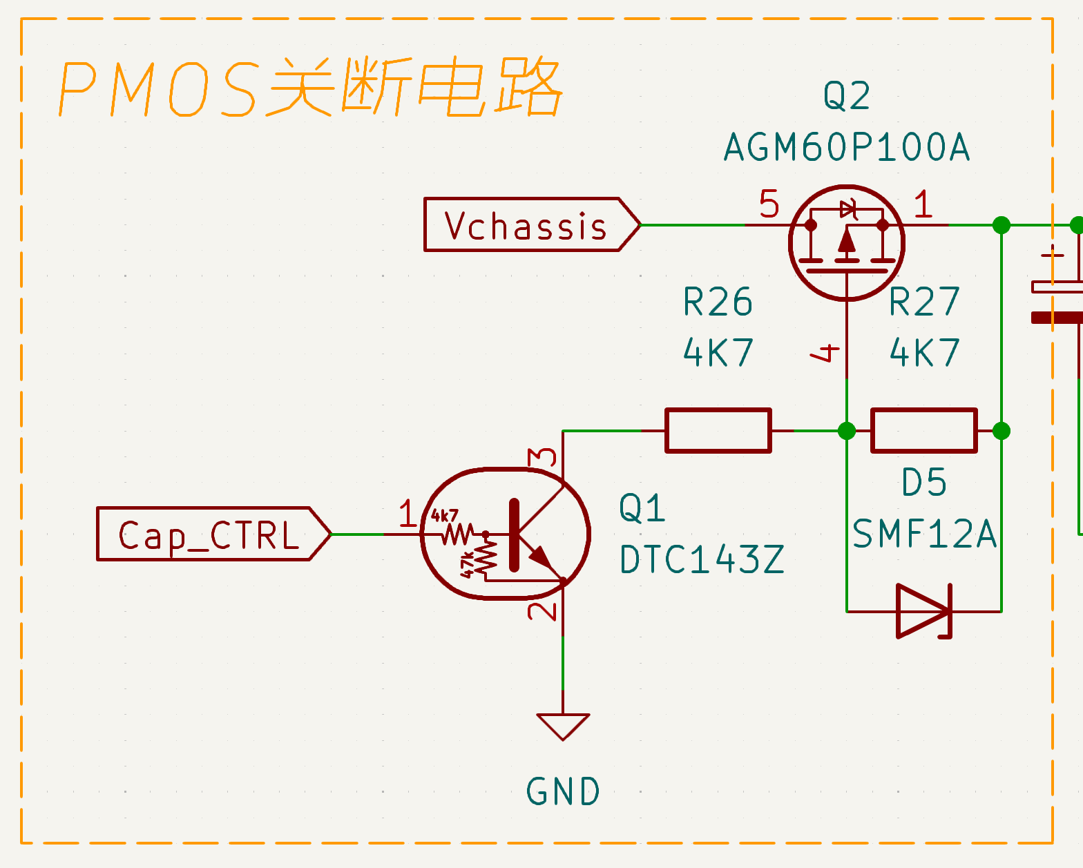 关断 PMOS 电路